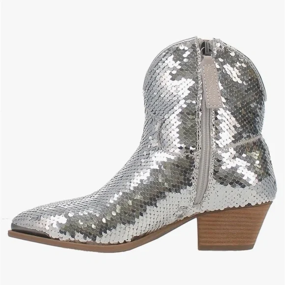 Dingo Silver Bling Thing Western Boot